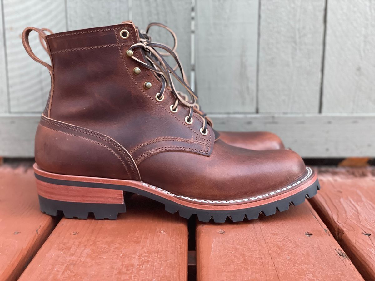 Photo by SteveHarveyOswald on November 1, 2024 of the Nicks Lace Up Heritage in Italian Brown Cypress.