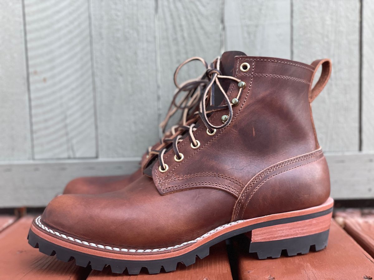 Photo by SteveHarveyOswald on November 1, 2024 of the Nicks Lace Up Heritage in Italian Brown Cypress.