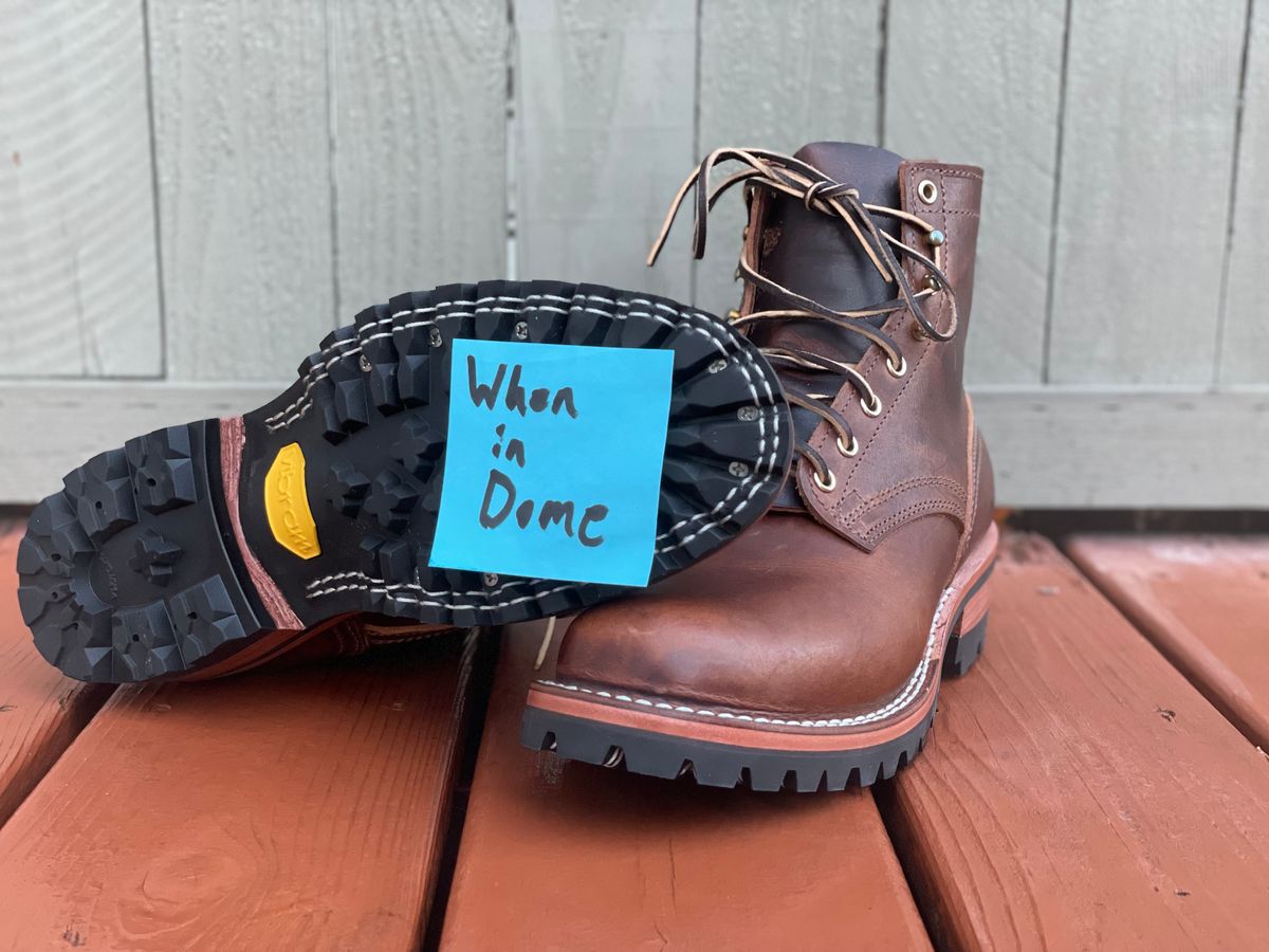 Photo by SteveHarveyOswald on November 1, 2024 of the Nicks Lace Up Heritage in Italian Brown Cypress.