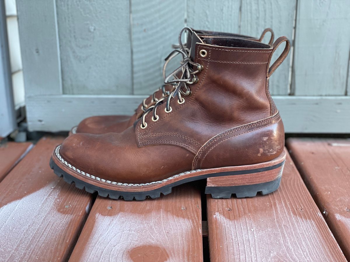 Photo by SteveHarveyOswald on January 4, 2025 of the Nicks Lace Up Heritage in Italian Brown Cypress.