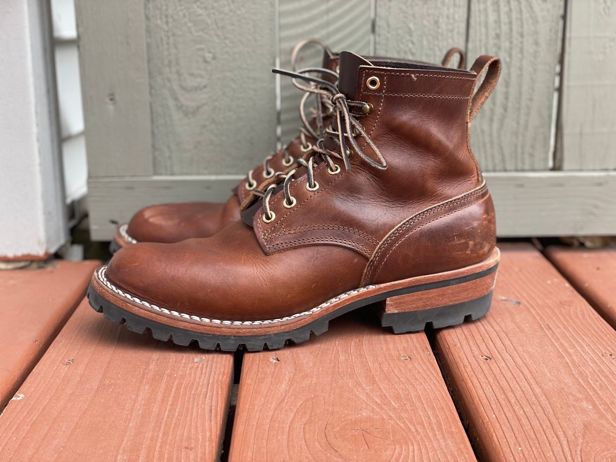 Photo by SteveHarveyOswald on February 2, 2025 of the Nicks Lace Up Heritage in Italian Brown Cypress.
