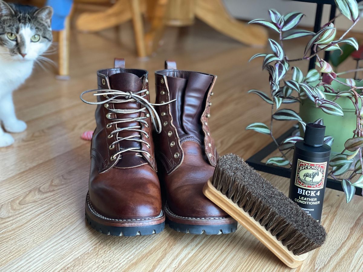 Photo by SteveHarveyOswald on April 5, 2025 of the Nicks Lace Up Heritage in Italian Brown Cypress.