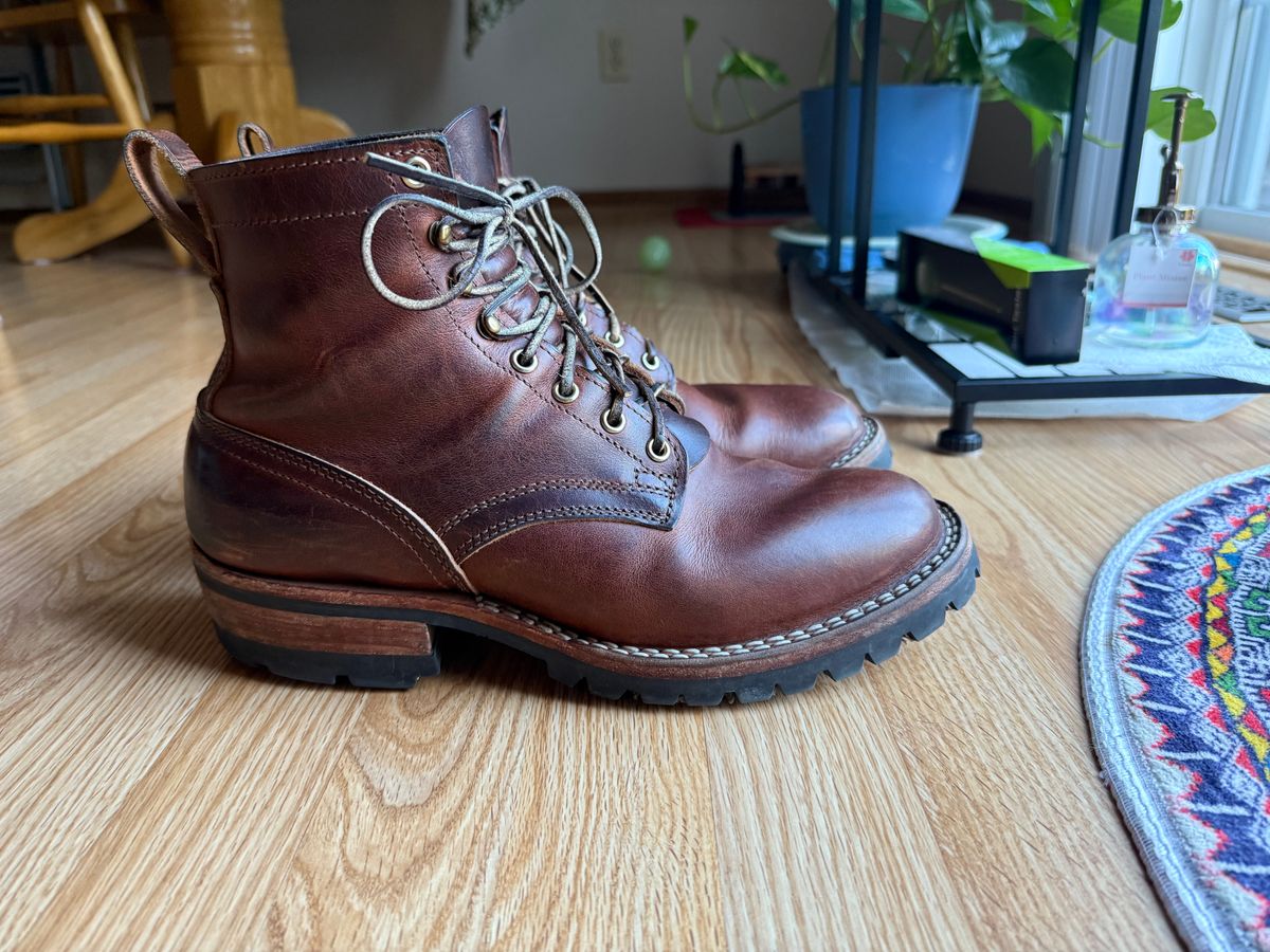 Photo by SteveHarveyOswald on September 28, 2025 of the Nicks Lace Up Heritage in Italian Brown Cypress.