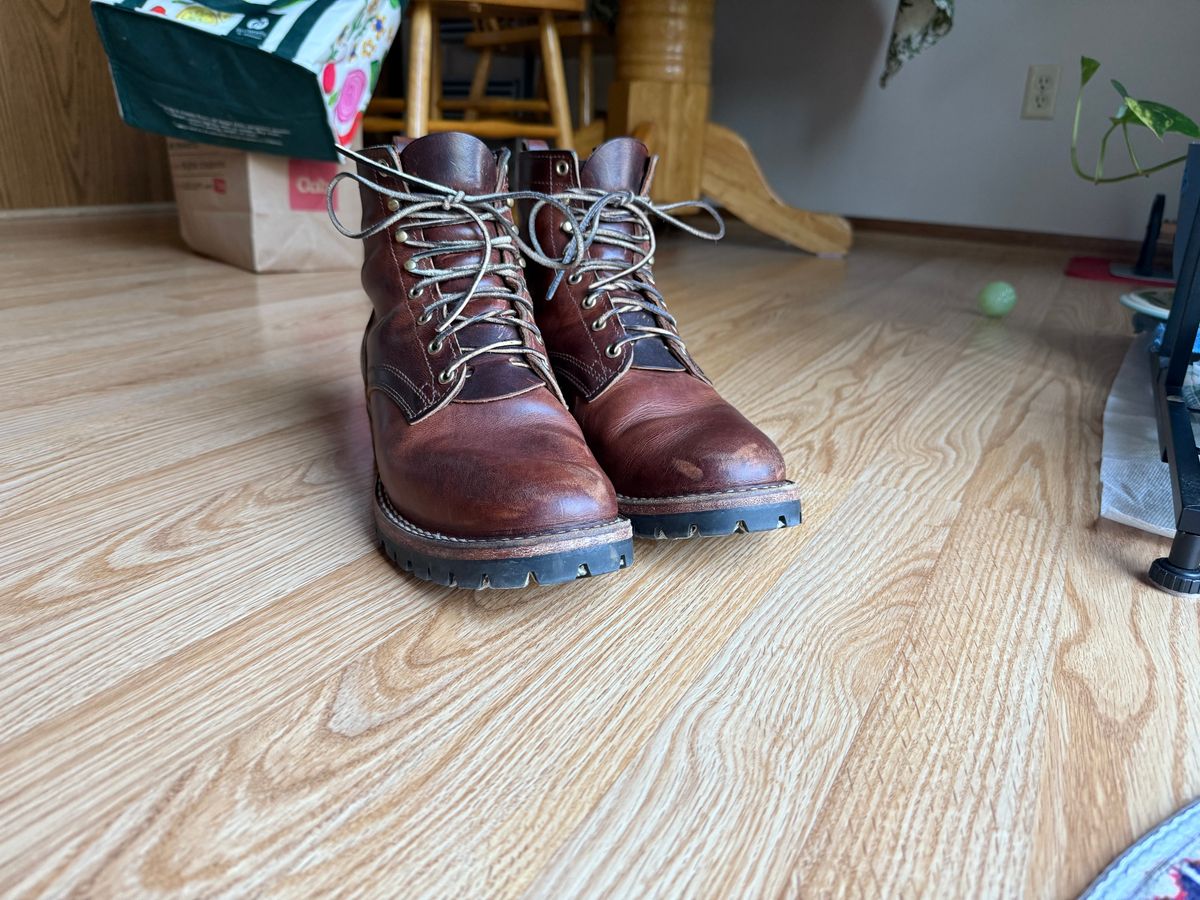 Photo by SteveHarveyOswald on September 28, 2025 of the Nicks Lace Up Heritage in Italian Brown Cypress.