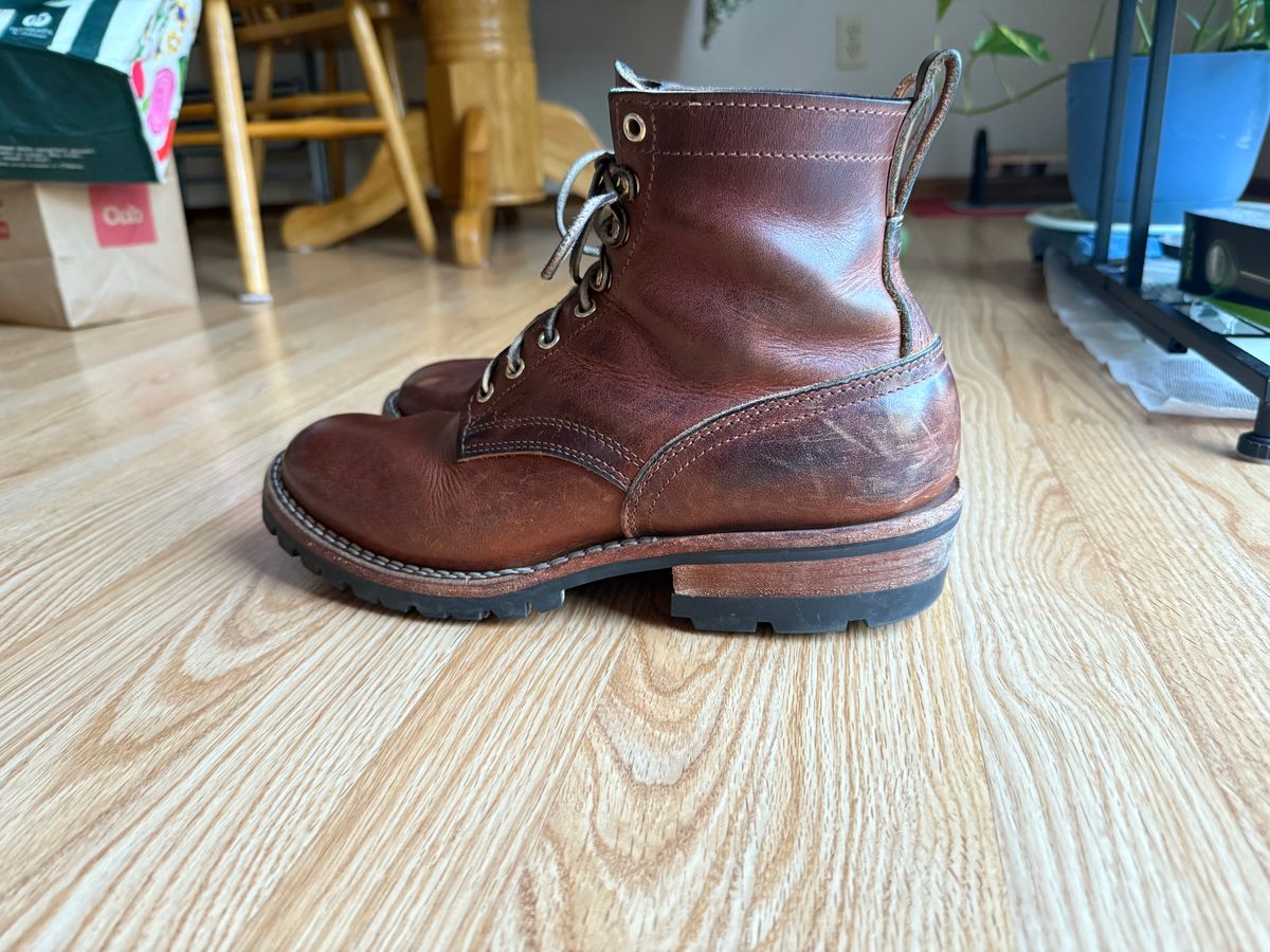 Photo by SteveHarveyOswald on September 28, 2025 of the Nicks Lace Up Heritage in Italian Brown Cypress.