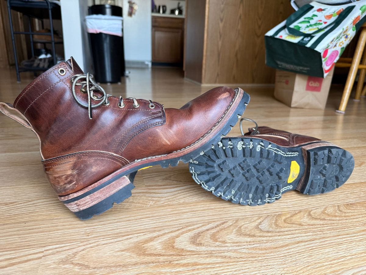 Photo by SteveHarveyOswald on September 28, 2025 of the Nicks Lace Up Heritage in Italian Brown Cypress.