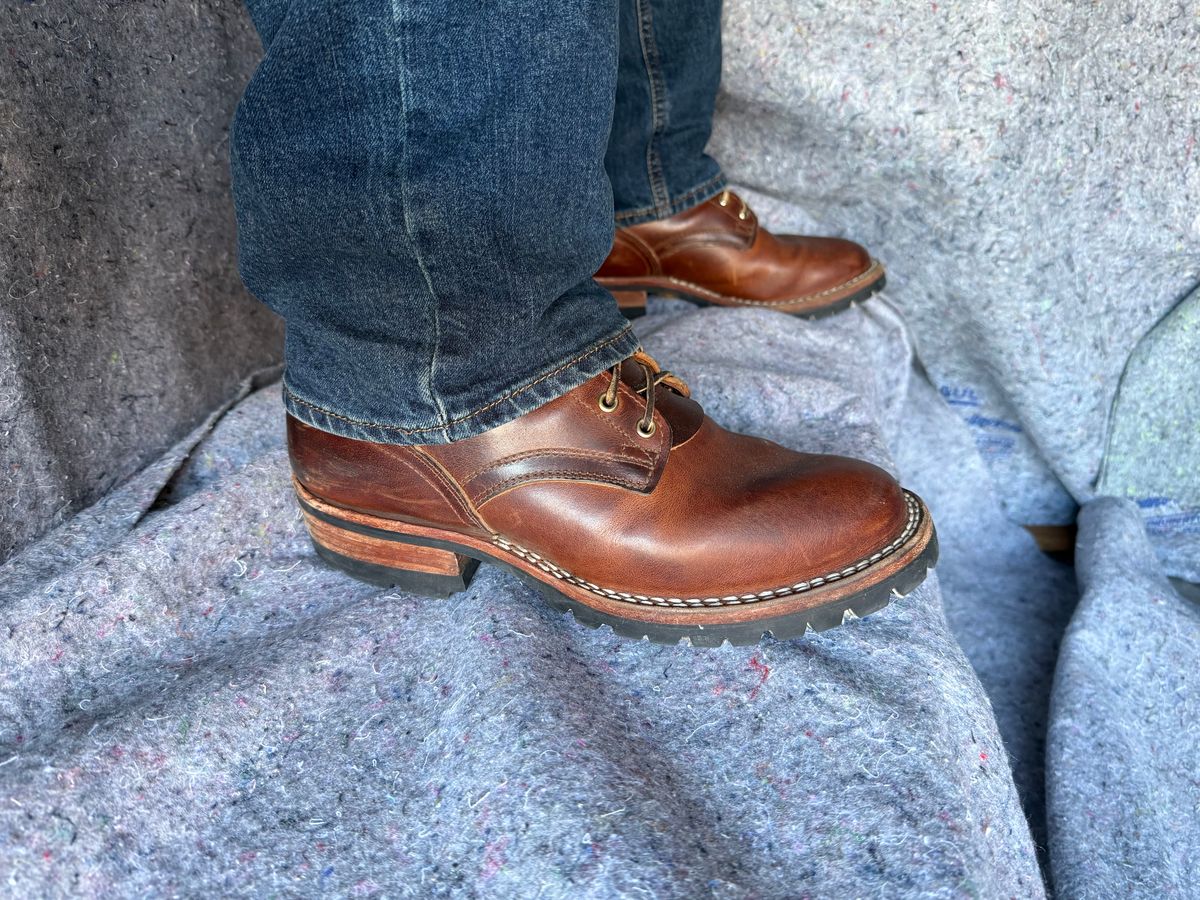 Photo by SteveHarveyOswald on April 18, 2026 of the Nicks Lace Up Heritage in Italian Brown Cypress.