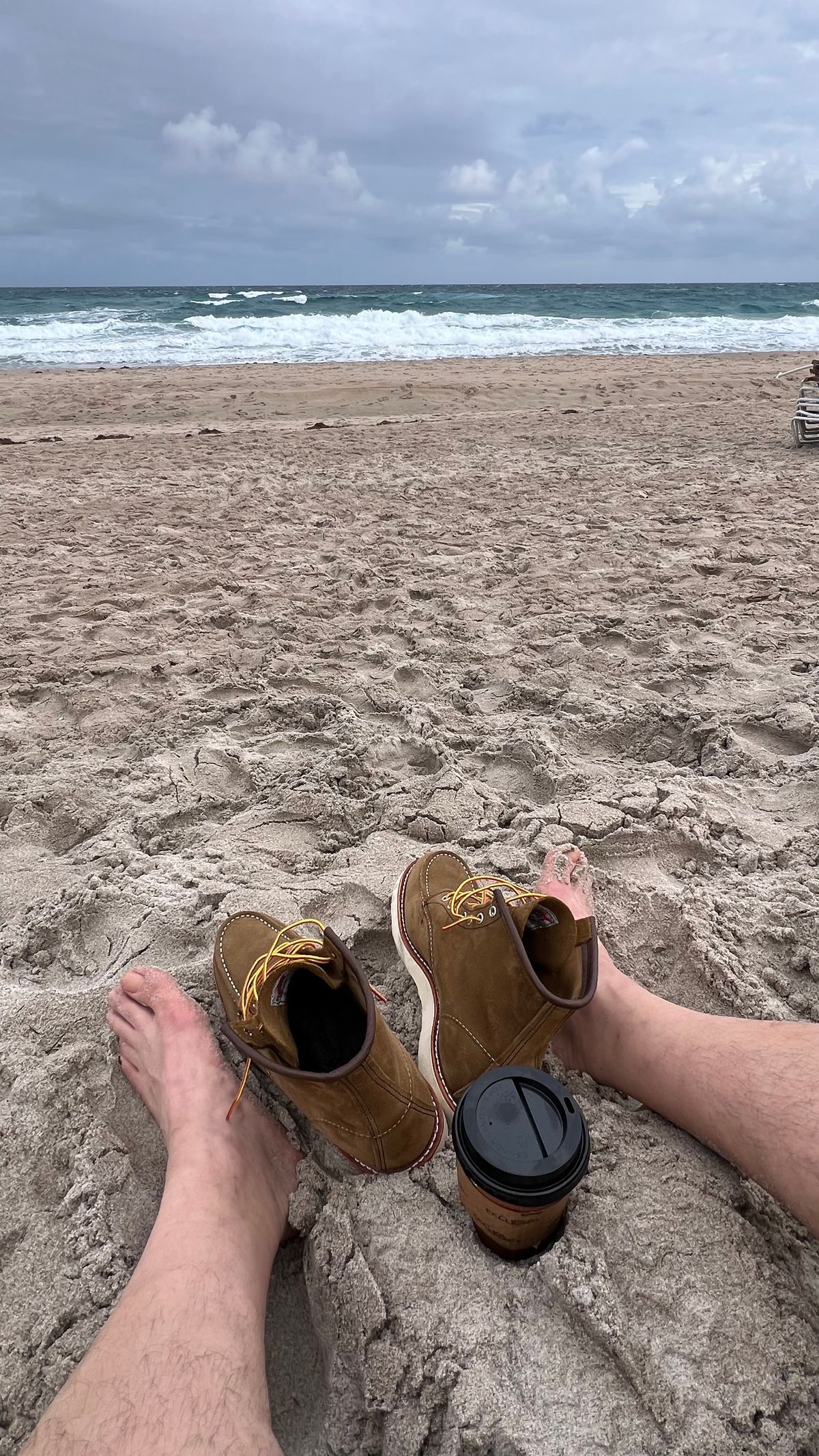 Photo by al_margolin on December 28, 2024 of the Red Wing 6-Inch Classic Moc in S.B. Foot Olive Mohave.