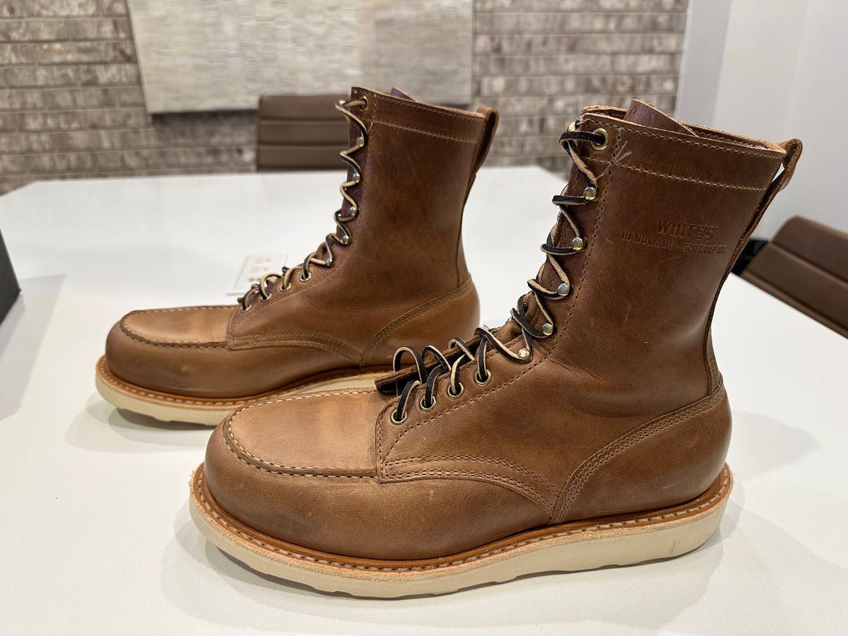 Photo by Huntsman on November 6, 2025 of the White's Perry 8" Select in Seidel Natural Double Shot.