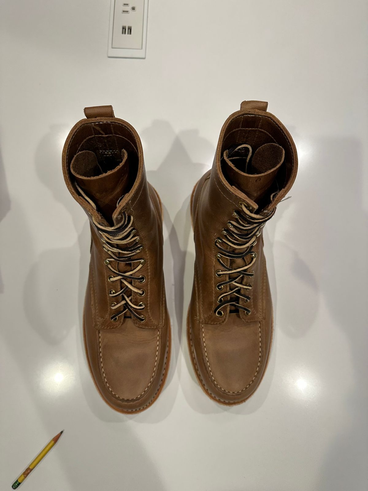 Photo by Huntsman on November 6, 2025 of the White's Perry 8" Select in Seidel Natural Double Shot.