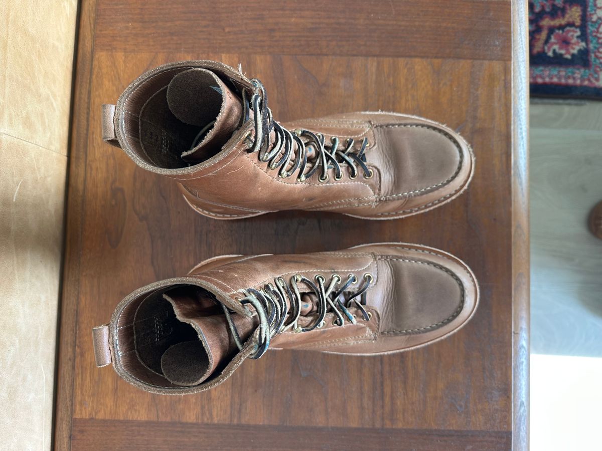 Photo by Huntsman on December 5, 2025 of the White's Perry 8" Select in Seidel Natural Double Shot.