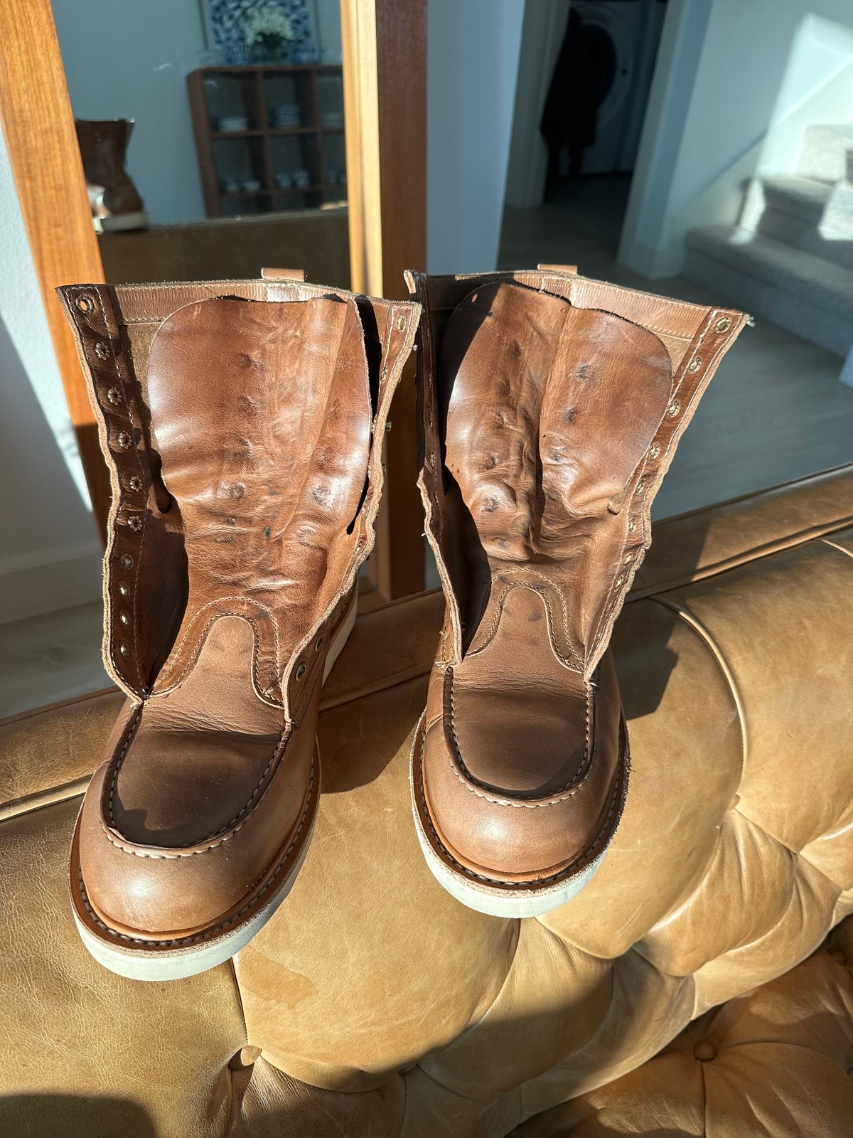 Photo by Huntsman on January 5, 2026 of the White's Perry 8" Select in Seidel Natural Double Shot.