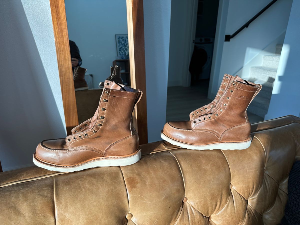 Photo by Huntsman on January 5, 2026 of the White's Perry 8" Select in Seidel Natural Double Shot.