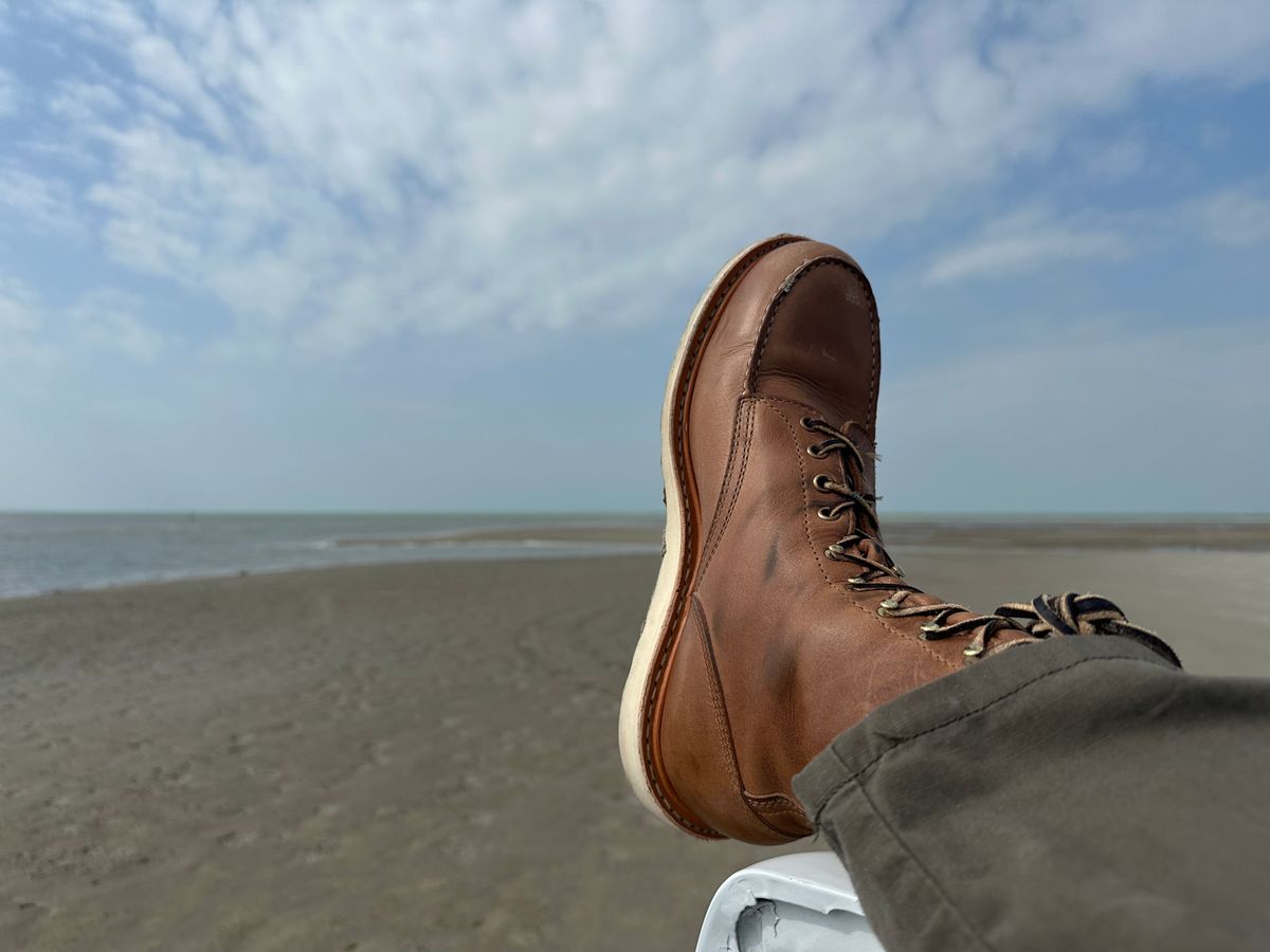 Photo by Huntsman on February 14, 2026 of the White's Perry 8" Select in Seidel Natural Double Shot.