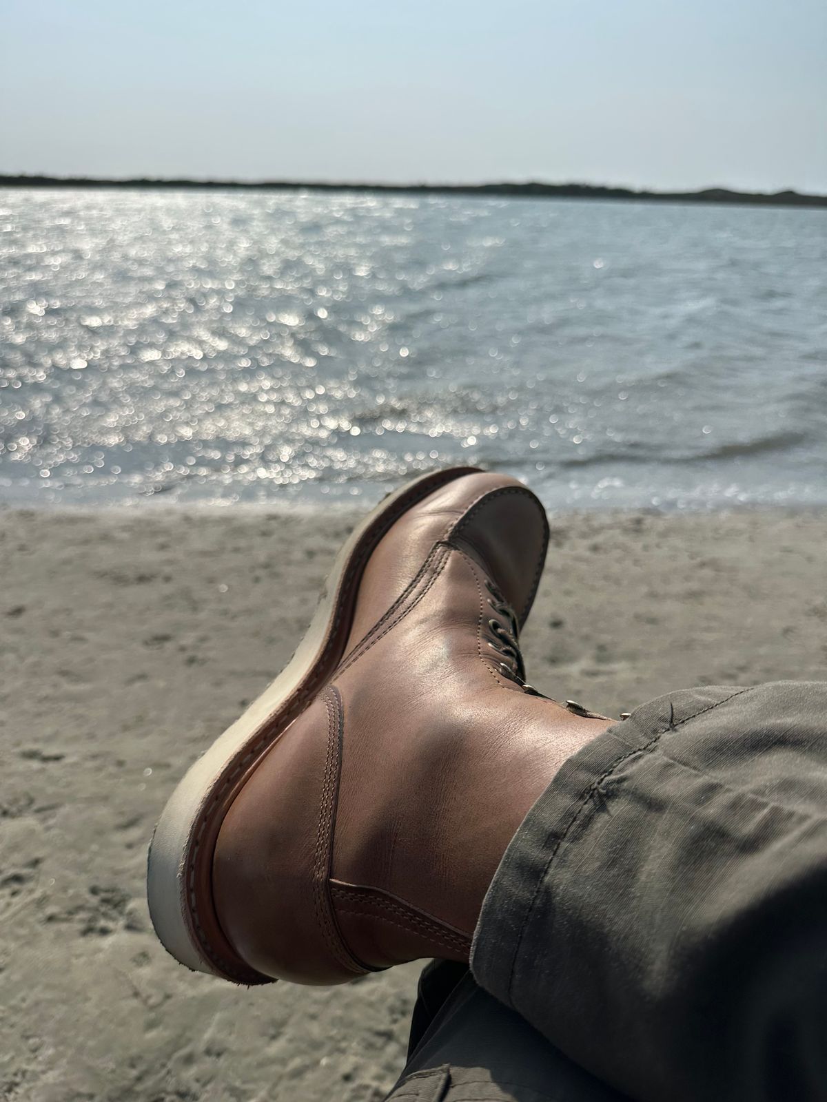 Photo by Huntsman on February 14, 2026 of the White's Perry 8" Select in Seidel Natural Double Shot.