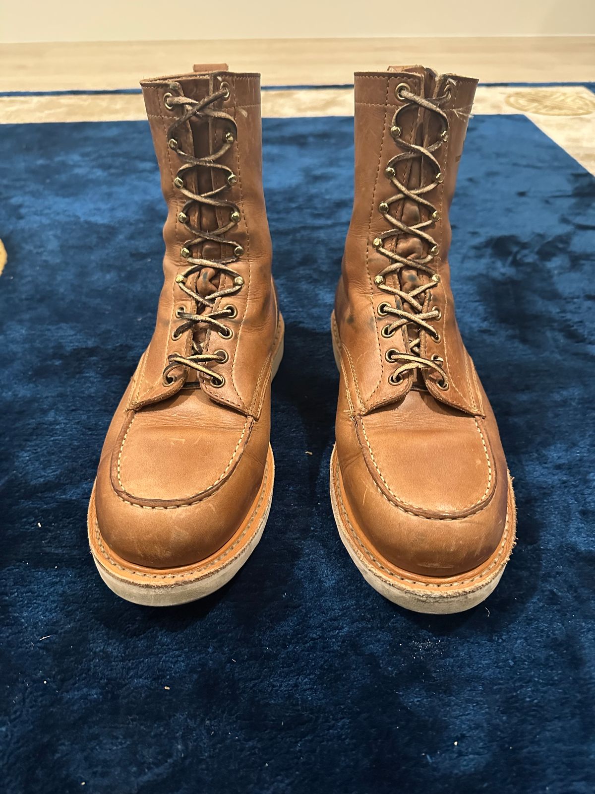 Photo by Huntsman on March 3, 2026 of the White's Perry 8" Select in Seidel Natural Double Shot.