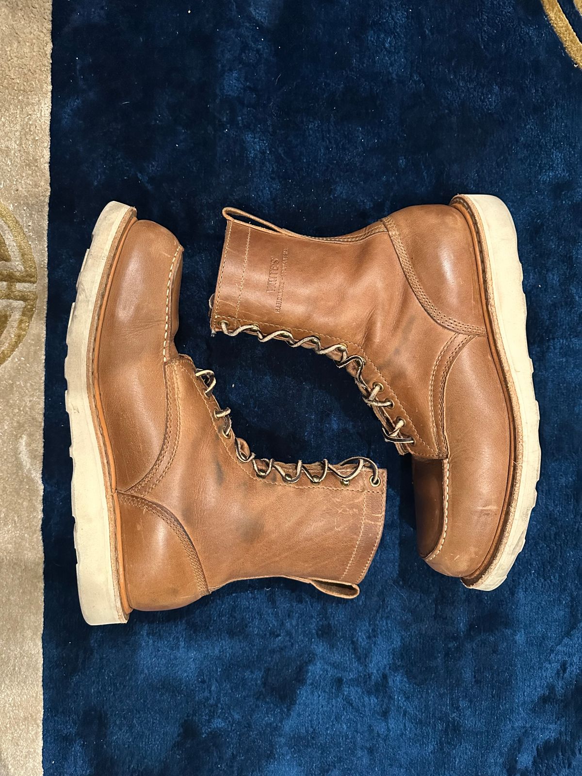 Photo by Huntsman on March 3, 2026 of the White's Perry 8" Select in Seidel Natural Double Shot.