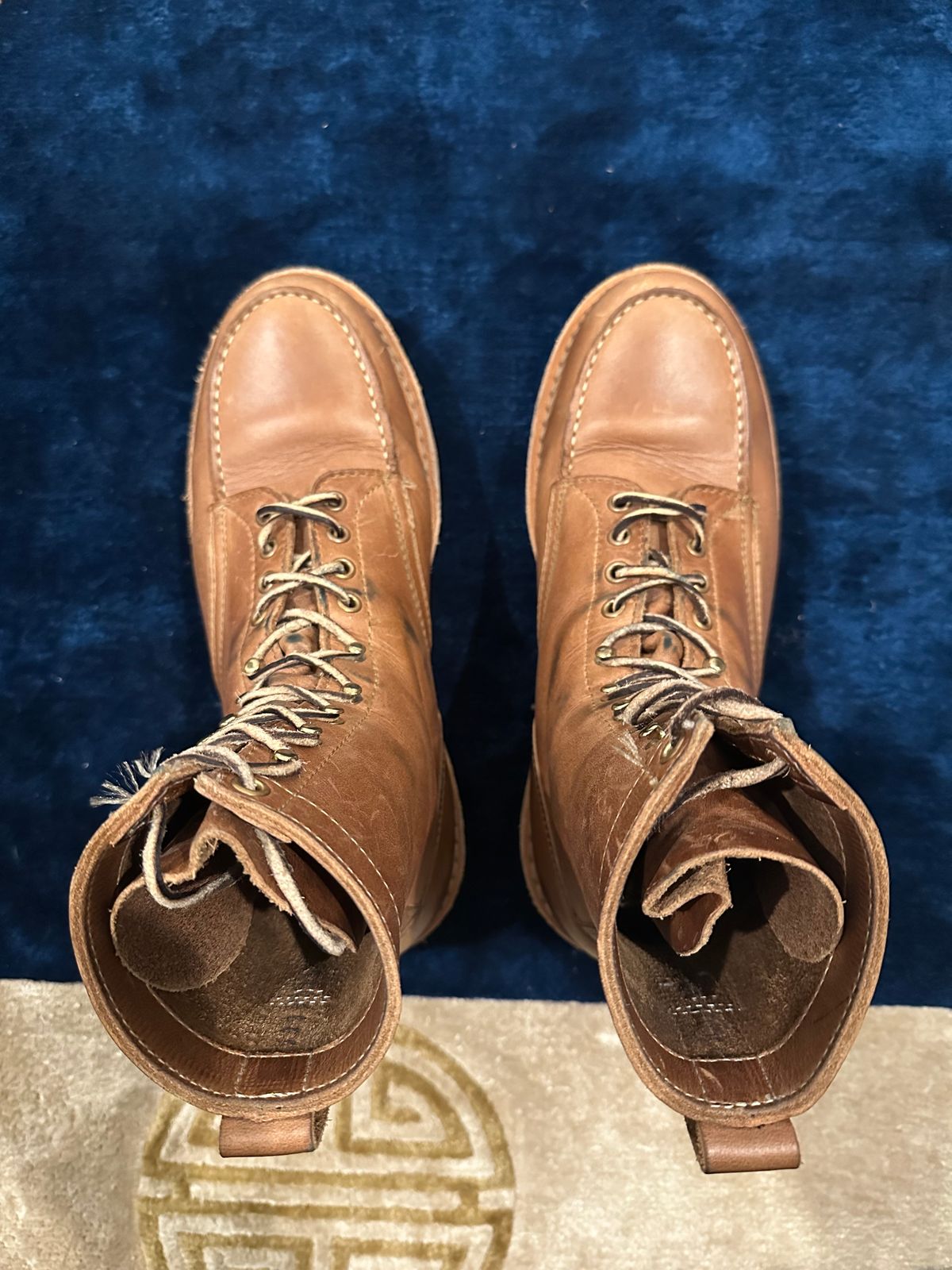 Photo by Huntsman on March 3, 2026 of the White's Perry 8" Select in Seidel Natural Double Shot.