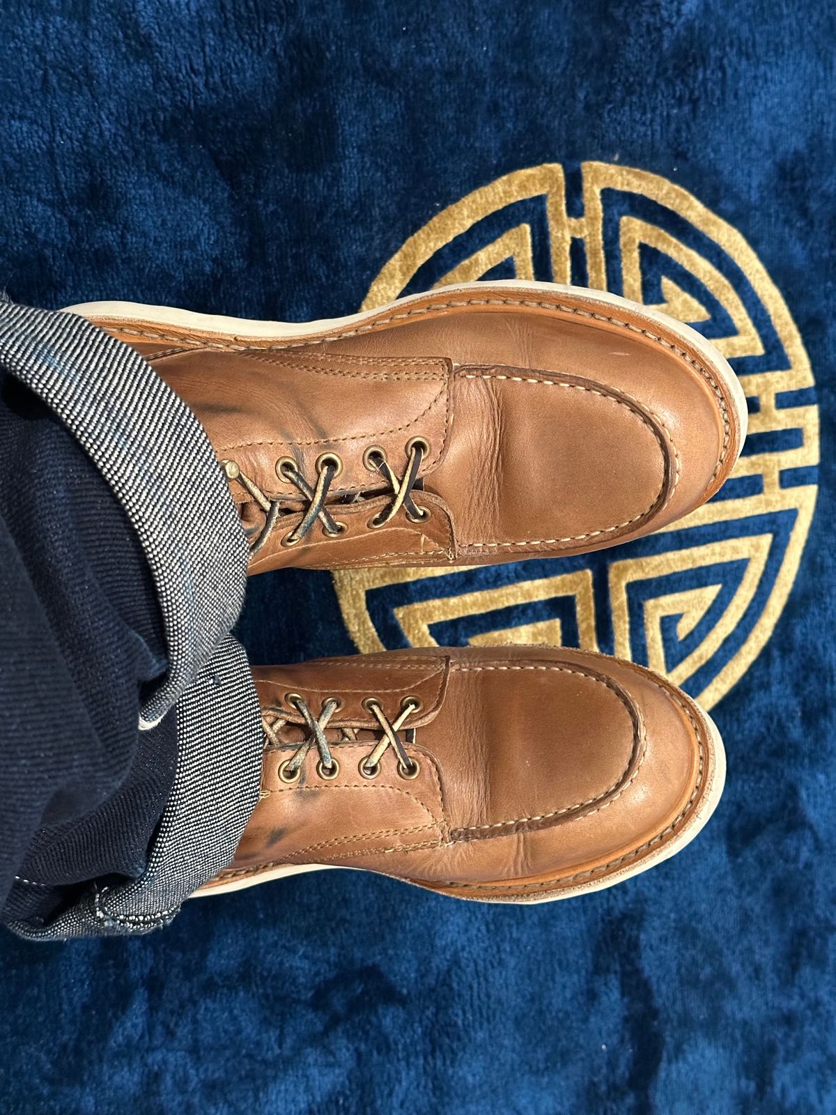 Photo by Huntsman on March 17, 2026 of the White's Perry 8" Select in Seidel Natural Double Shot.