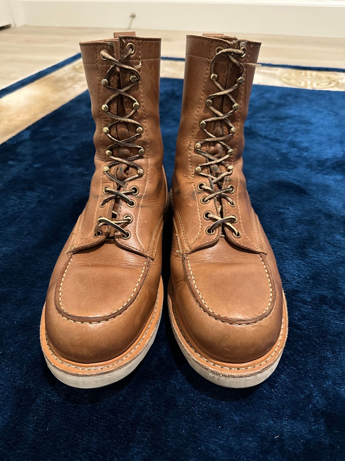 Photo by Huntsman on April 6, 2026 of the White's Perry 8" Select in Seidel Natural Double Shot.