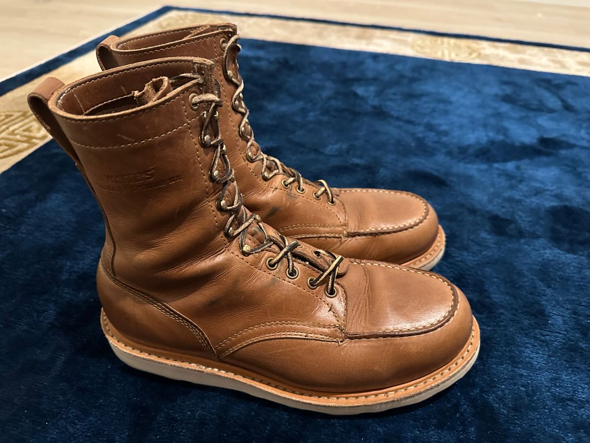 Photo by Huntsman on April 6, 2026 of the White's Perry 8" Select in Seidel Natural Double Shot.