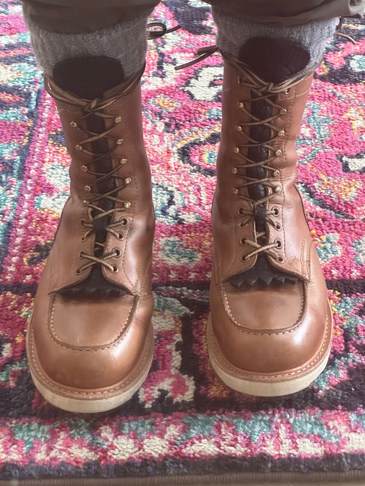 Photo by Huntsman on April 17, 2026 of the White's Perry 8" Select in Seidel Natural Double Shot.