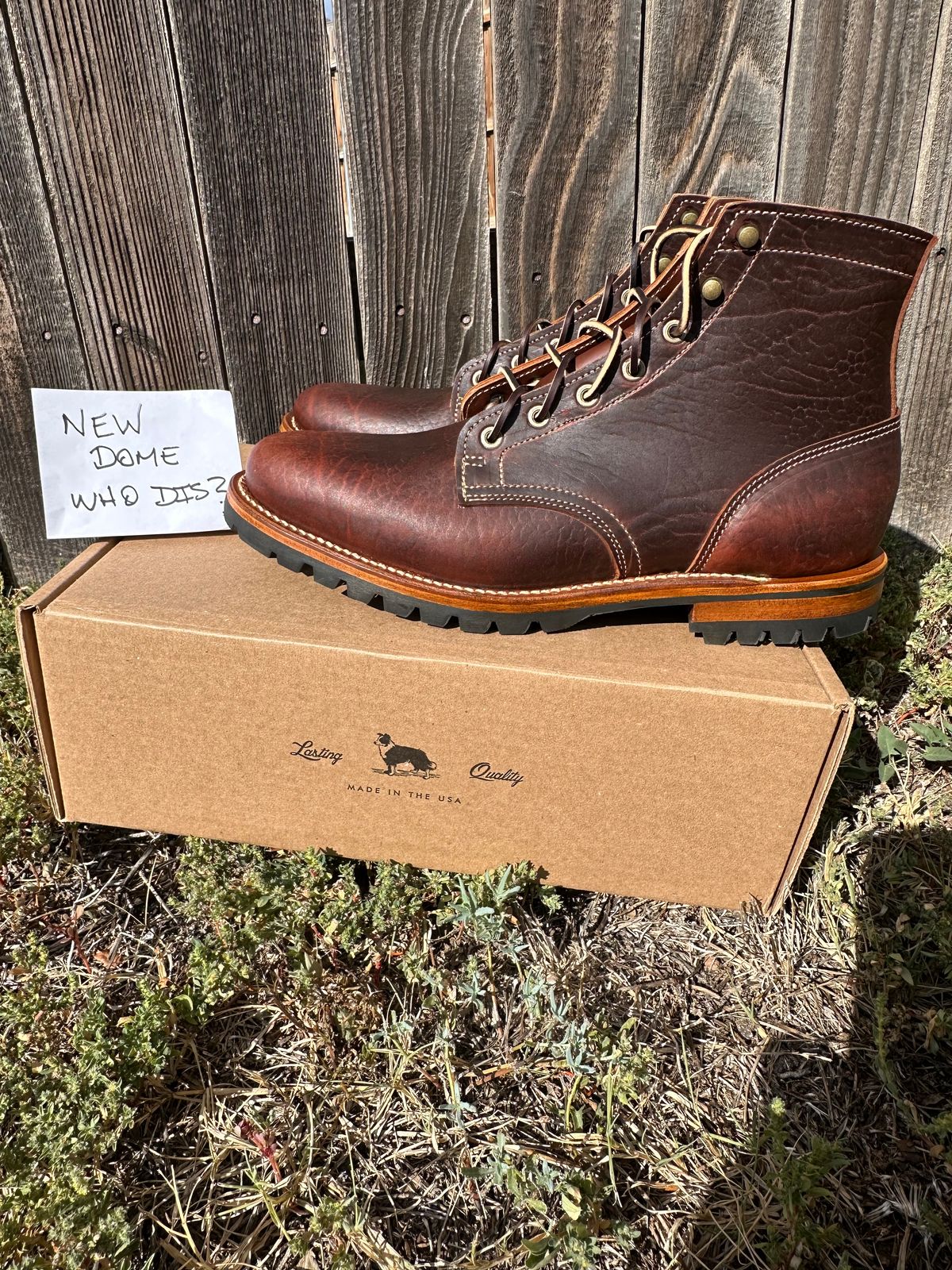 Photo by ringer077 on October 1, 2025 of the Truman Plain Toe Boot in Gallun Bull Elk.