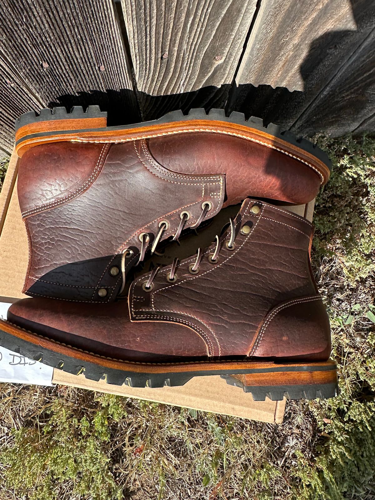 Photo by ringer077 on October 1, 2025 of the Truman Plain Toe Boot in Gallun Bull Elk.