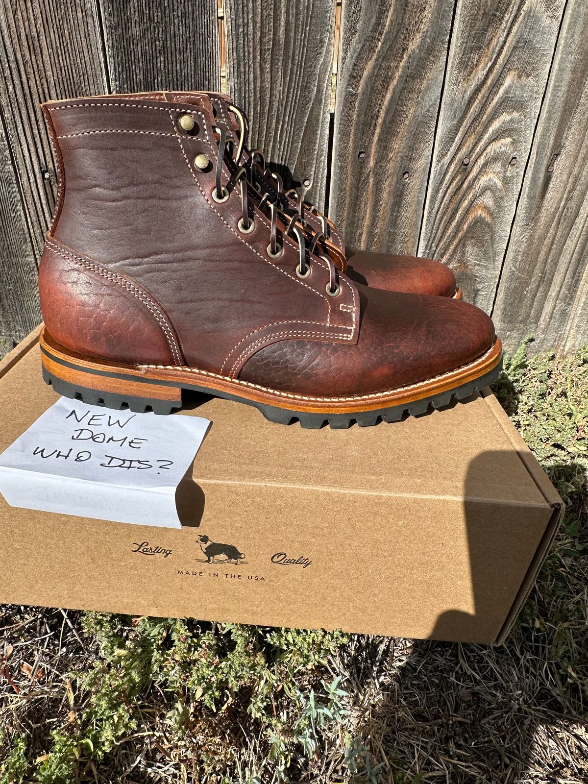 Photo by ringer077 on October 1, 2025 of the Truman Plain Toe Boot in Gallun Bull Elk.