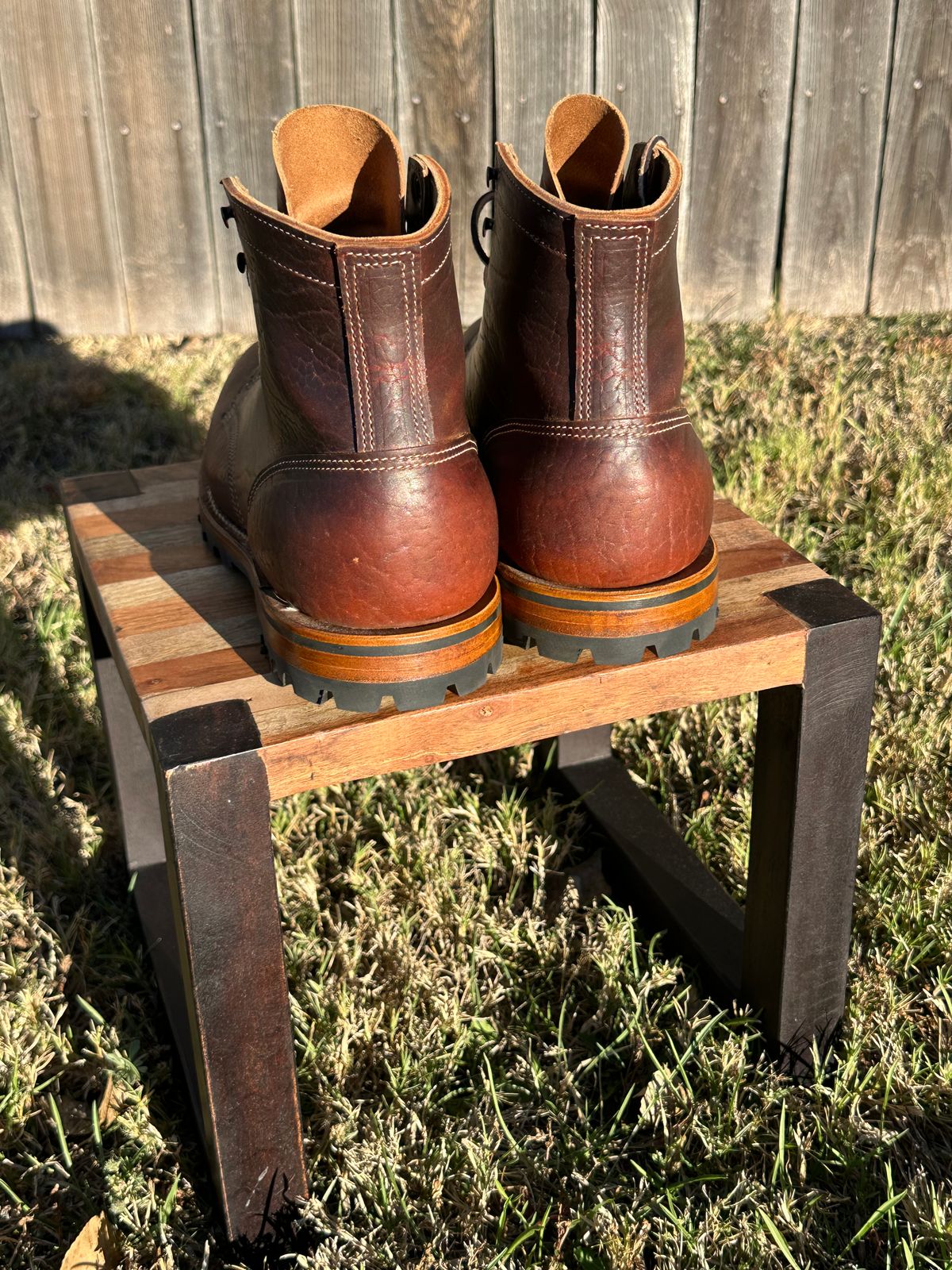 Photo by ringer077 on November 2, 2025 of the Truman Plain Toe Boot in Gallun Bull Elk.