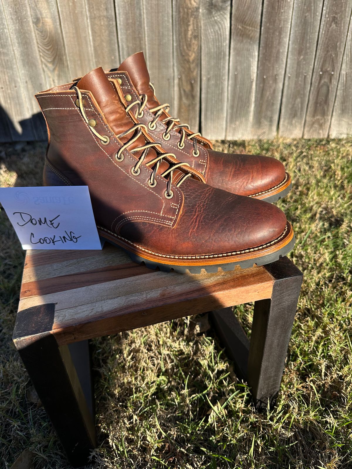 Photo by ringer077 on November 2, 2025 of the Truman Plain Toe Boot in Gallun Bull Elk.