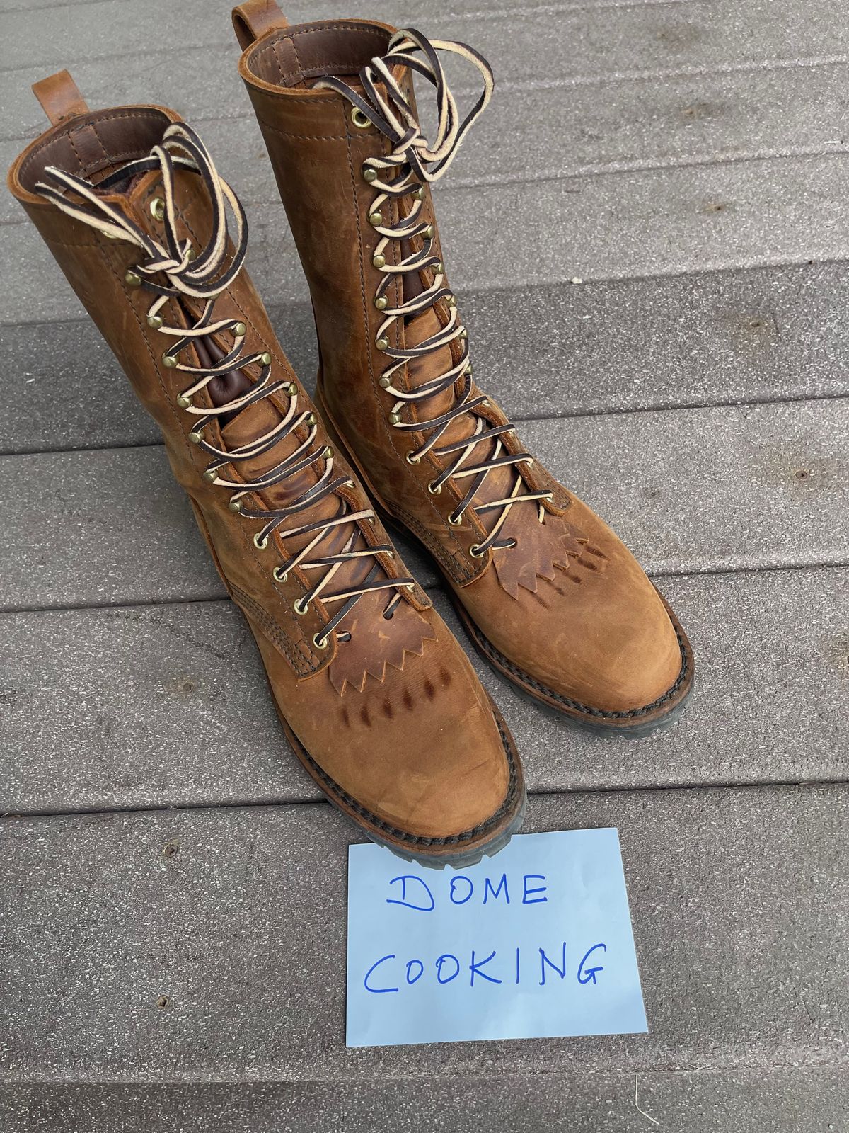 Photo by pontiuspilotus on November 1, 2025 of the Nicks Firetrooper in Seidel WeatherShield Brown.