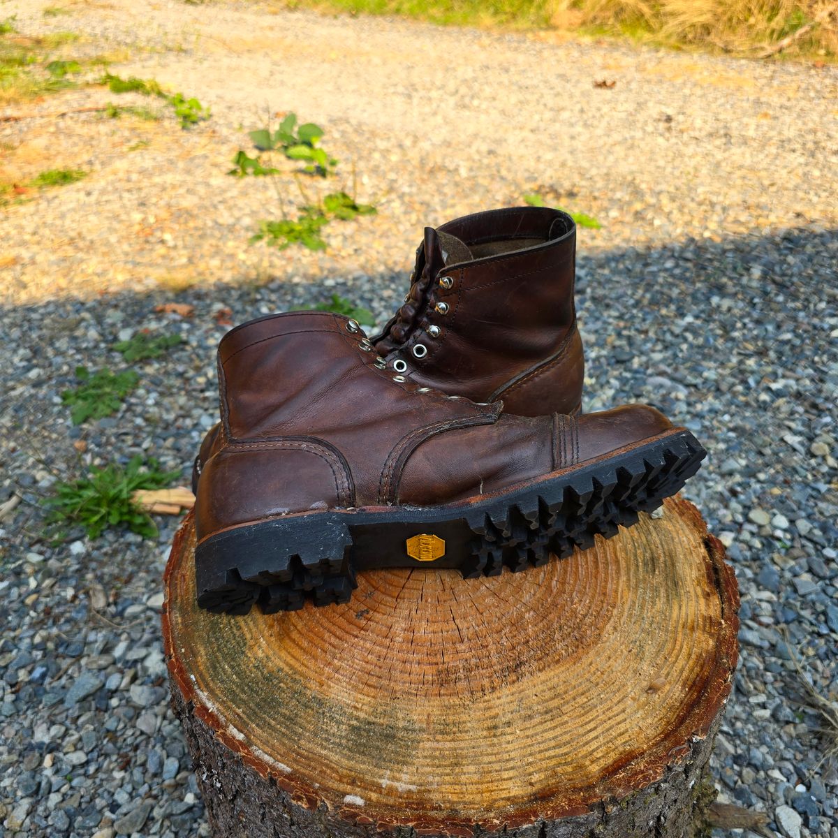 Photo by GroundControl on September 6, 2024 of the Red Wing Iron Ranger in Brown Bison.