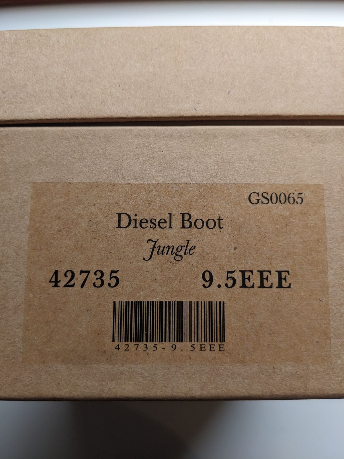 Photo by SimOnthEdge on October 9, 2024 of the Grant Stone Diesel Boot in Incas Jungle Kangaroo.