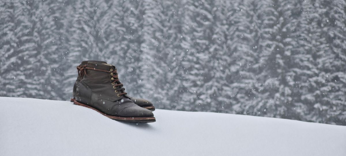 Photo by SimOnthEdge on February 8, 2025 of the Grant Stone Diesel Boot in Incas Jungle Kangaroo.
