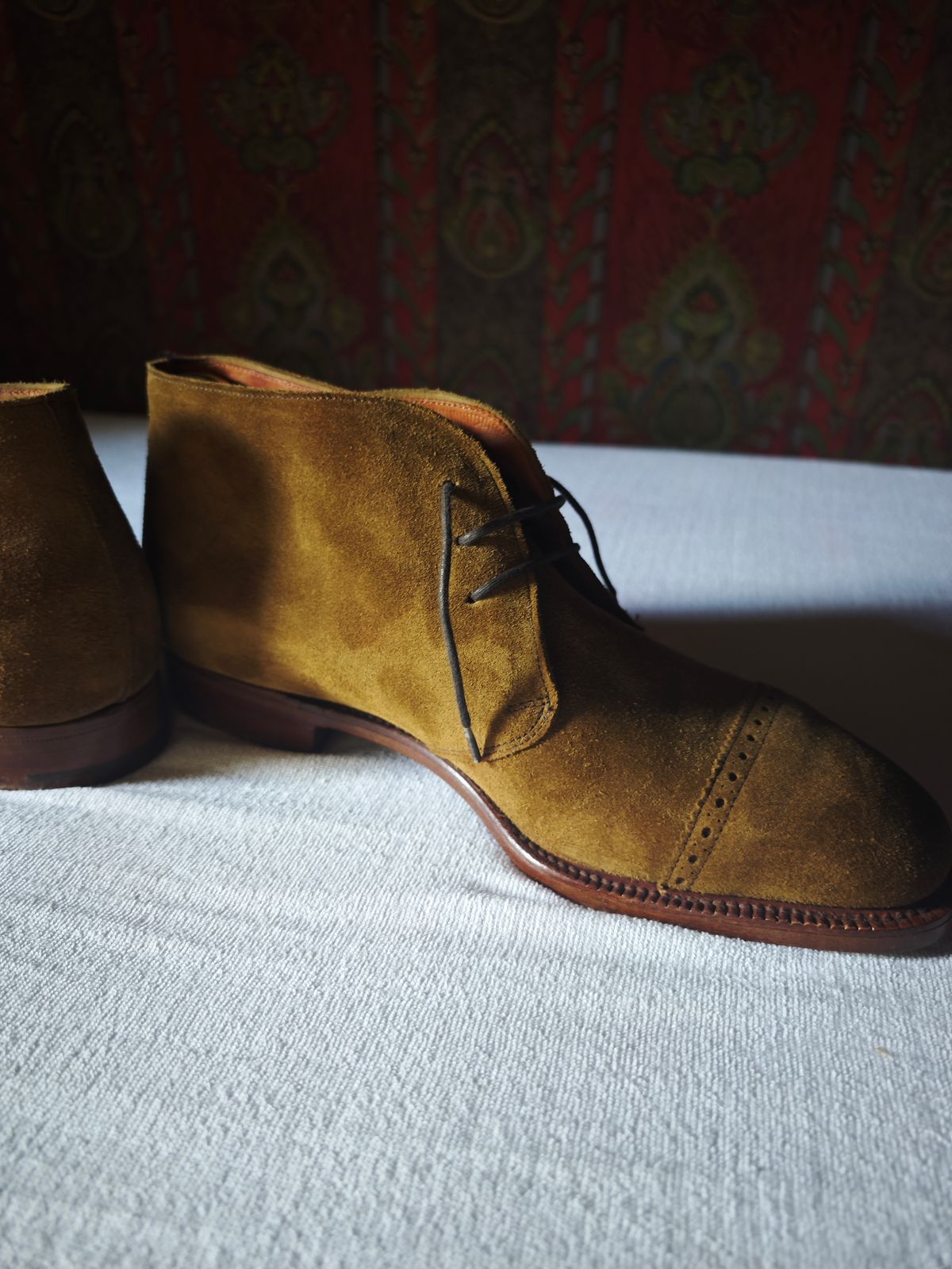 Photo by SimOnthEdge on January 9, 2026 of the Church's Unknown Model in Unknown Leather.