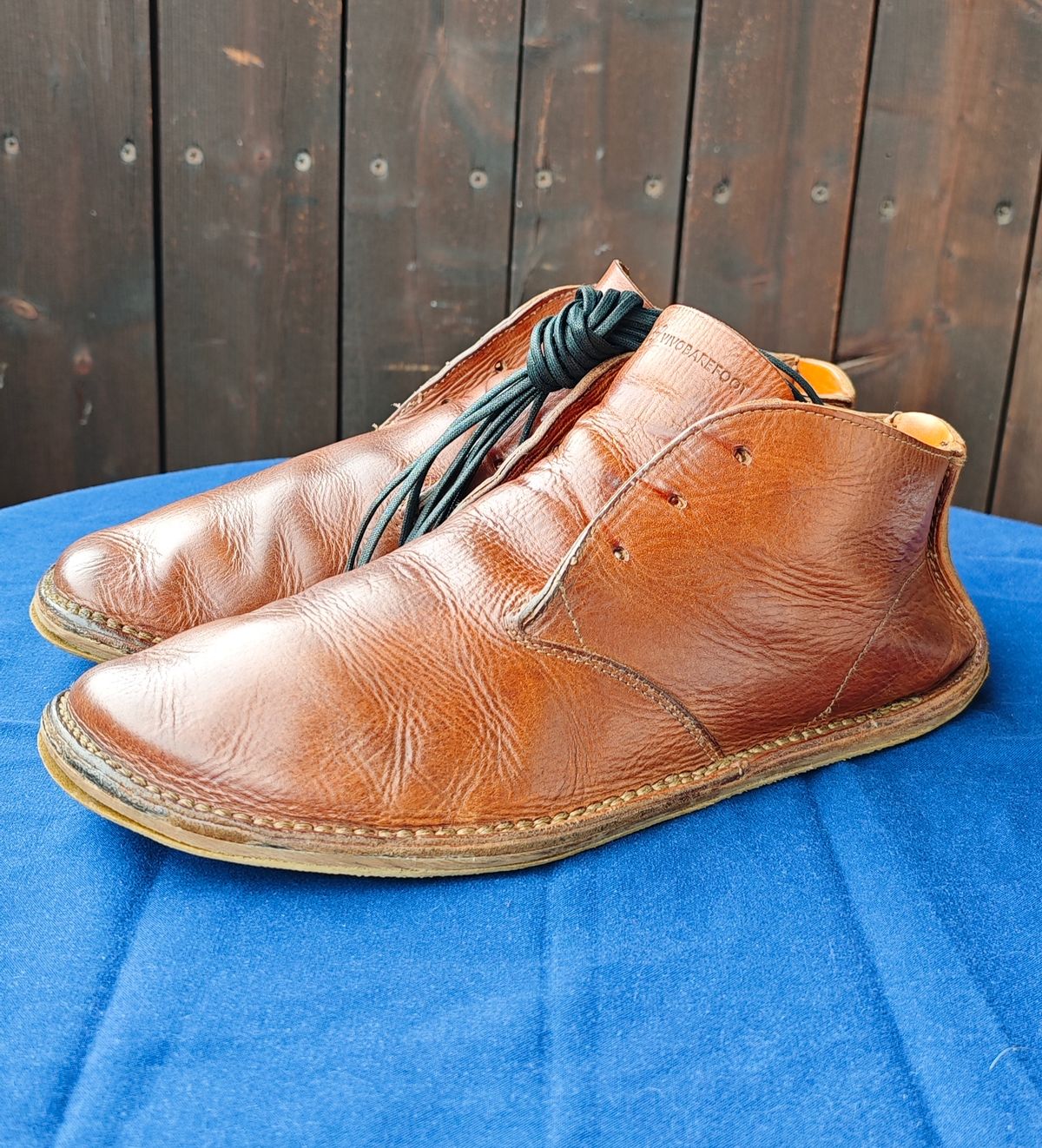 Photo by SimOnthEdge on April 26, 2025 of the Vivobarefoot Unknown Model in Unknown Natural Veg Tan.