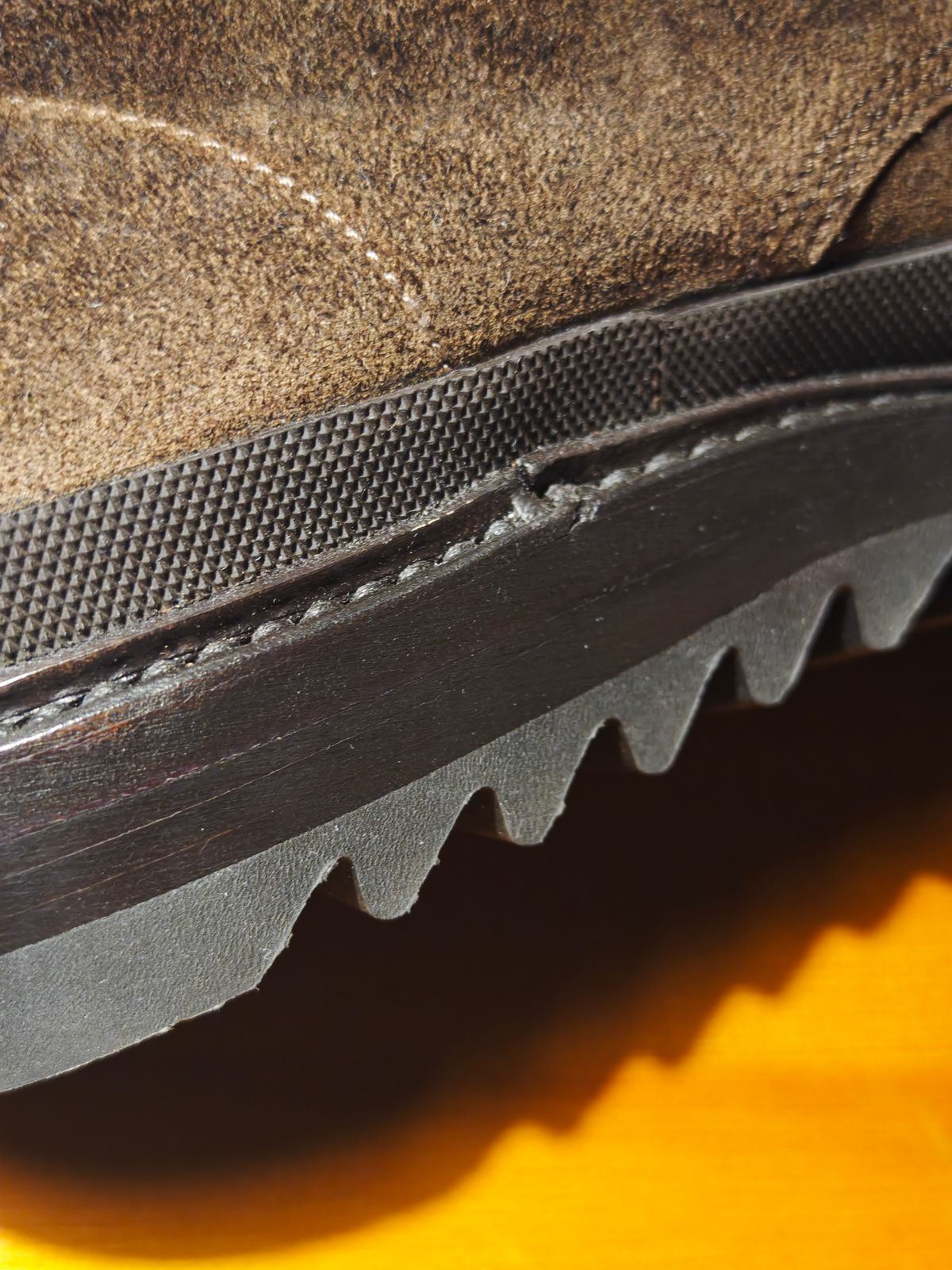 Photo by SimOnthEdge on January 21, 2026 of the Shoto Unknown Model in Unknown Natural Veg Tan.