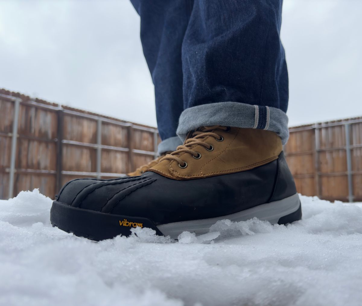 Photo by BamaBoyinTx on January 10, 2025 of the Huckberry All Weather Duckboot in Waterproof Leather.