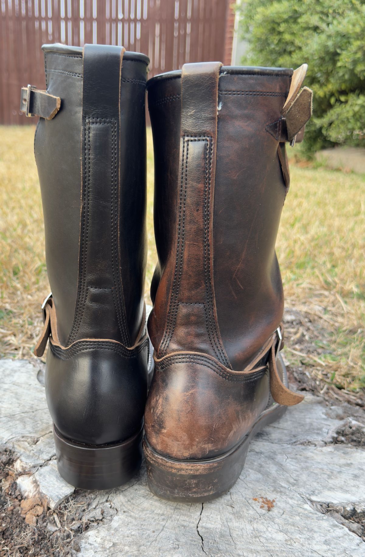 Photo by BamaBoyinTx on January 4, 2026 of the Zerrows Type One in Maryam Black Horsebutt.