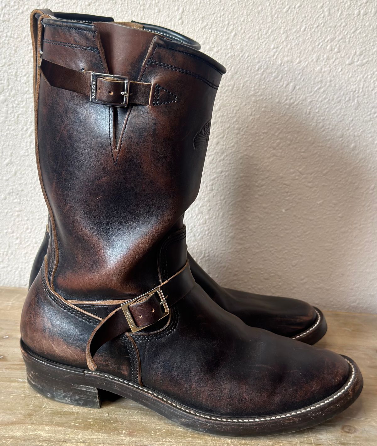 Photo by BamaBoyinTx on March 5, 2026 of the Zerrows Type One in Maryam Black Horsebutt.