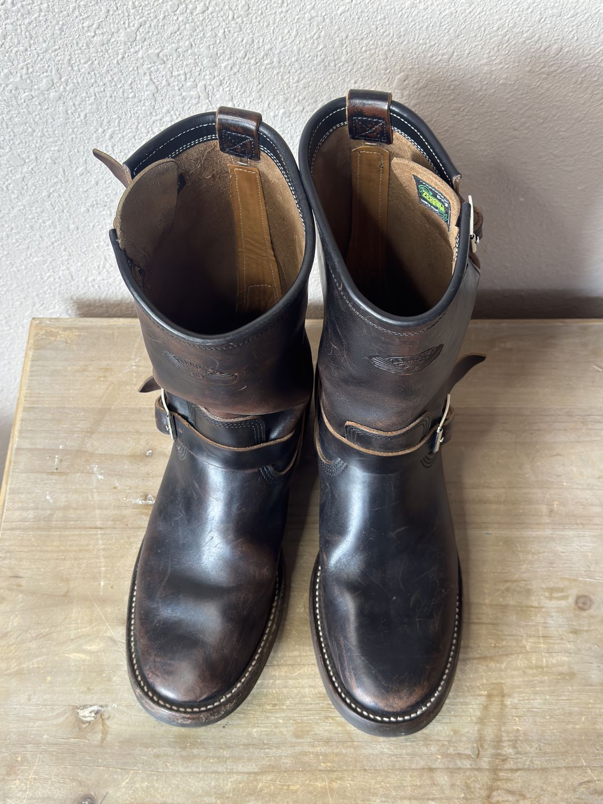 Photo by BamaBoyinTx on March 5, 2026 of the Zerrows Type One in Maryam Black Horsebutt.