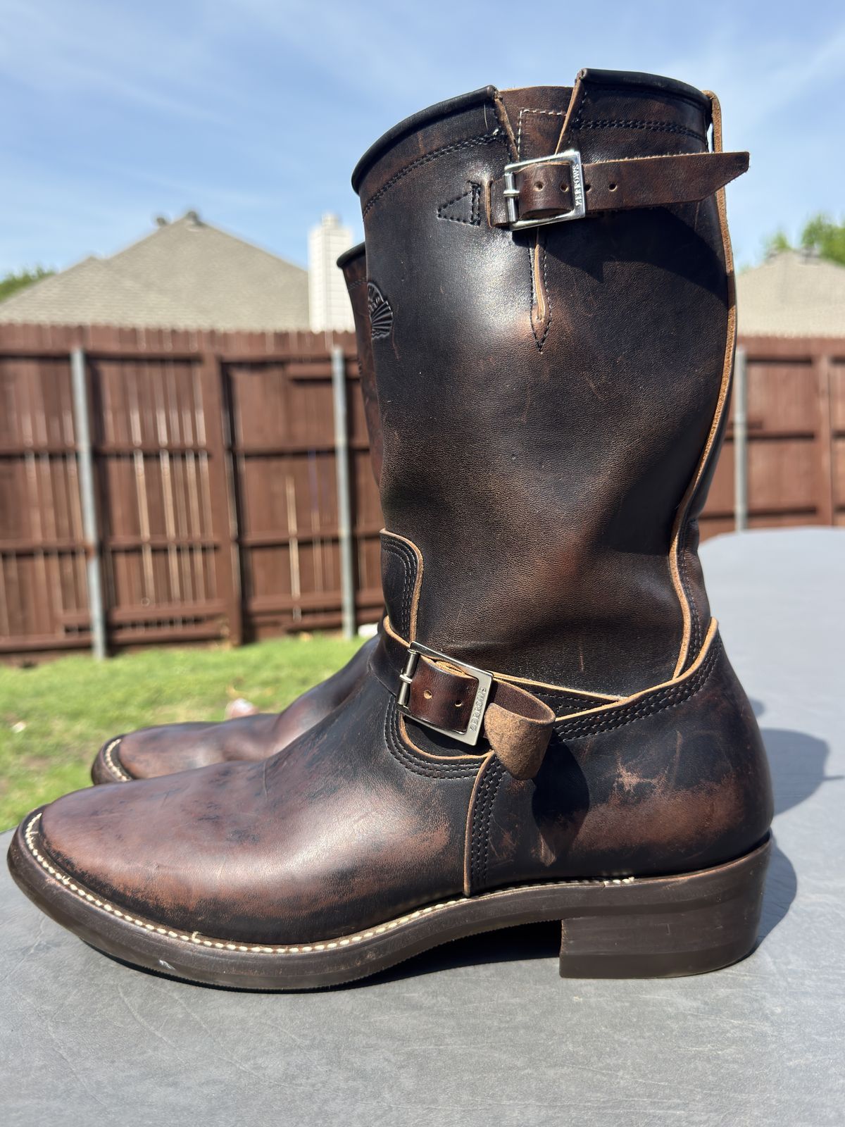 Photo by BamaBoyinTx on April 5, 2026 of the Zerrows Type One in Maryam Black Horsebutt.