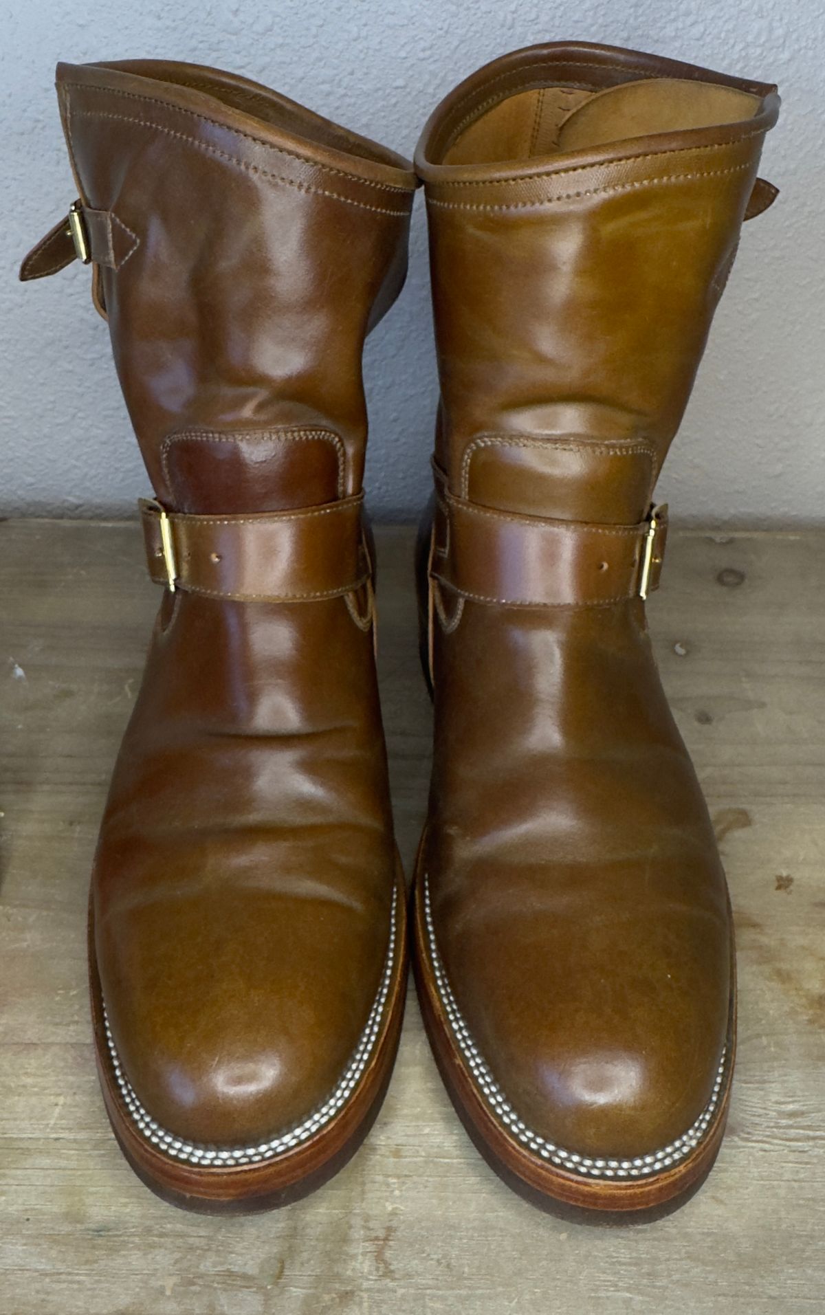 Photo by BamaBoyinTx on November 4, 2025 of the Renav ENG - 1506 in Shinki Color #2 Shell Cordovan.