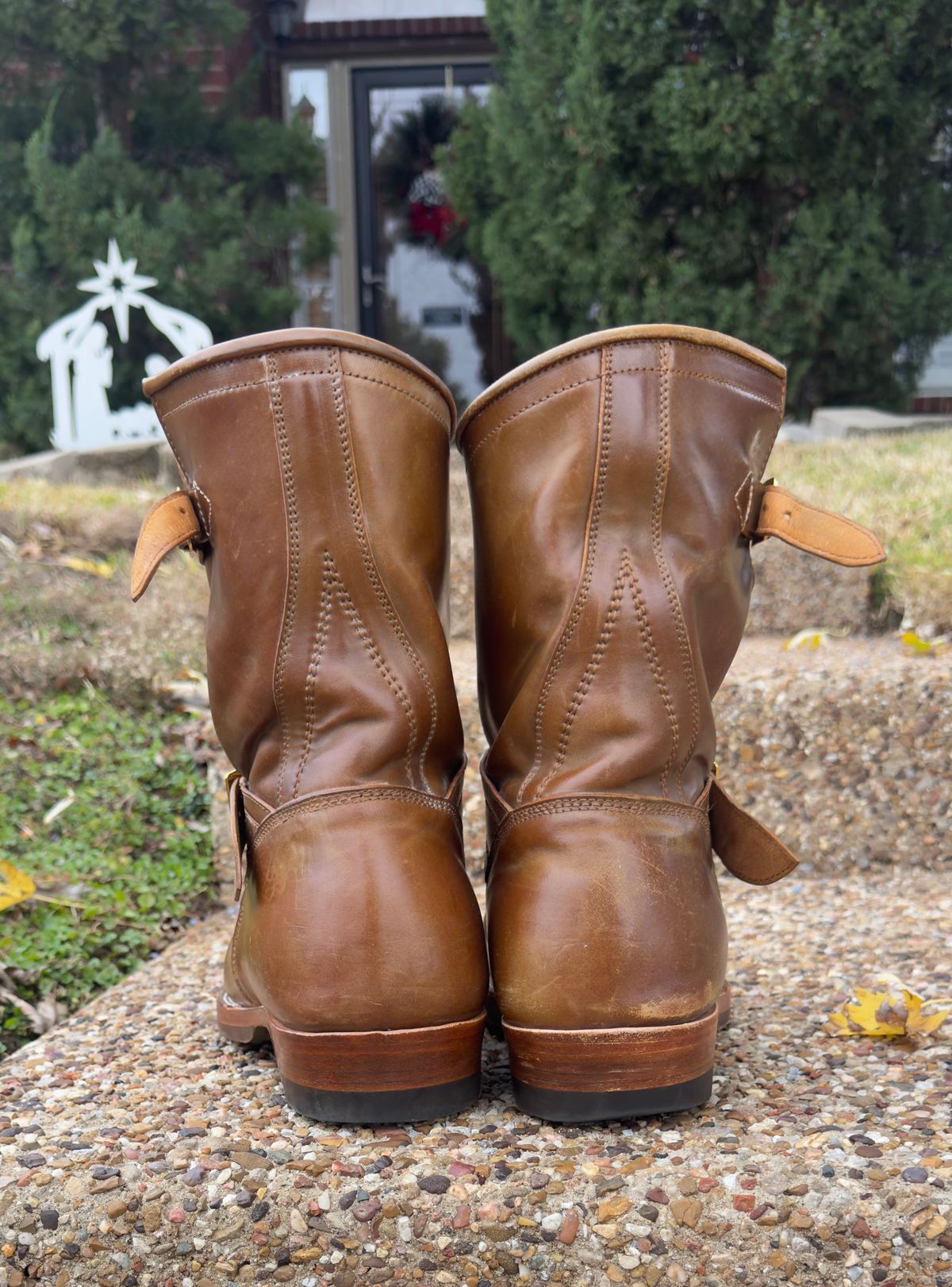 Photo by BamaBoyinTx on December 1, 2025 of the Renav ENG - 1506 in Shinki Color #2 Shell Cordovan.