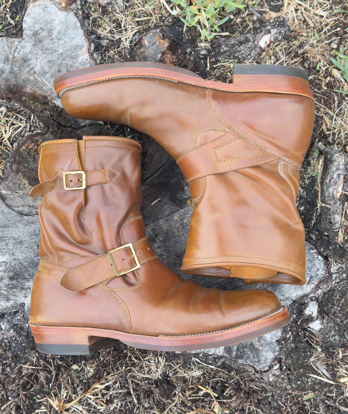 Photo by BamaBoyinTx on December 1, 2025 of the Renav ENG - 1506 in Shinki Color #2 Shell Cordovan.