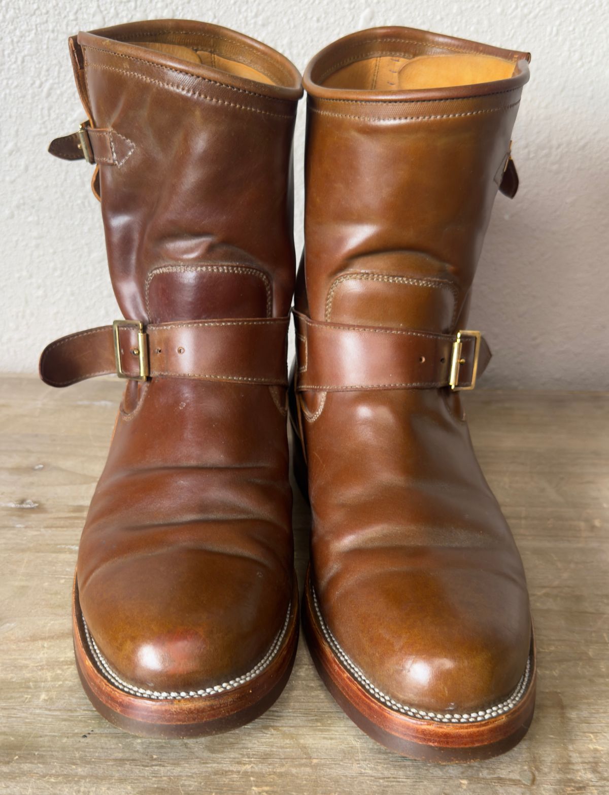 Photo by BamaBoyinTx on March 5, 2026 of the Renav ENG - 1506 in Shinki Color #2 Shell Cordovan.