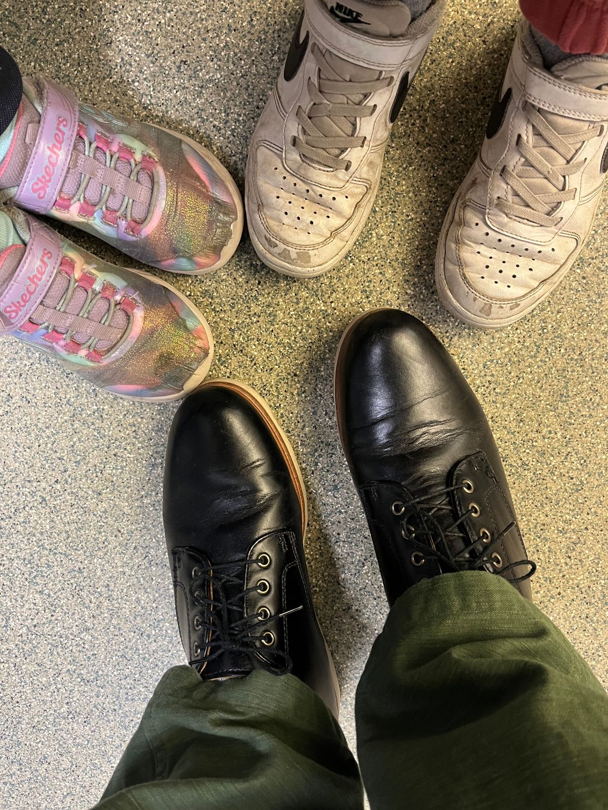Photo by ewolarsky on December 15, 2024 of the Rancourt & Co. Dirigo Derby in Horween Black Chromexcel.