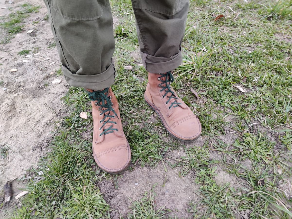 Photo by ForeignWatercress on April 12, 2026 of the Jim Green Barefoot African Trooper in Fudge Crazy Horse.