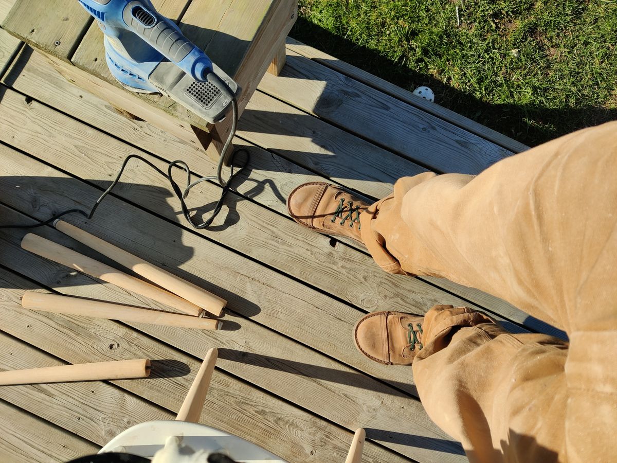 Photo by ForeignWatercress on April 20, 2026 of the Jim Green Barefoot African Trooper in Fudge Crazy Horse.